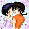 Ranma und Akane (Outlines by Gine)