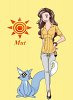Lana Crawford & Nekomon (Beitrag zum Digimon-WB)