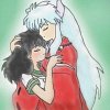 Înuyasha & Kagome hug