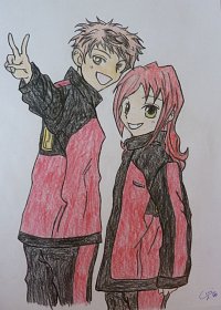 Fanart: Peace up! :D