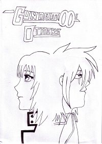 Fanart: Cover "Gundam 00: Others" Outlines