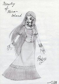 Fanart: Priya - Beauty of Shiva-Island