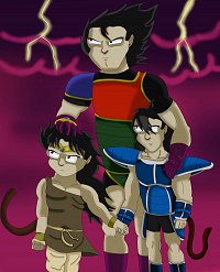 Fanart: FttS of Past - Paragus' Familie