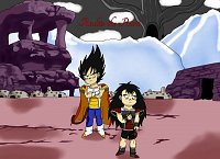 Fanart: Doujinshi DBZ AU - Raditz the Runt