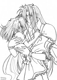 Fanart: The ending Theme die 3te - Sephiroth and Sayda