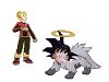 Goku- Pochena und sein Trainer Veggi =^.^=