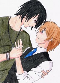 Fanart: Liam J. Adams und Jeremiel Lawliet