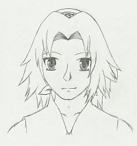 Fanart: Haruno Sakura ~ Outlines