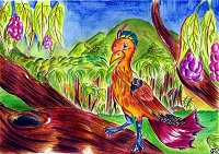 Fanart: Kaliko,der indische Vogel