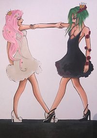 Fanart: Dance with the Devil - Kaya & Celest