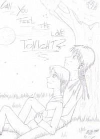 Fanart: Can You feel the Love tonight? - Cover
