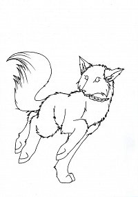 Fanart: Lughi Wolfswege Charakterbild ~Outlines~