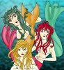 Meerjungfrau-Schwestern