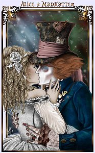 Fanart: FF-Cover > Burtons Alice im Wunderland 2 // AliceXMadHatter♥ ~Color