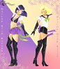 Sailor Star Saturrn und Sailor Star Titan - Senshi of Death and Rebirth