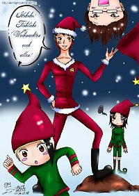 Fanart: ☆★Pikopiko-ige Weihnacht★☆