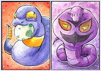 Fanart: Pokédex - Kriech-Kombo (KaKAO #31 & #32) 2/2 offen