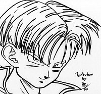 Fanart: Trunks-kun mal so eben...^^