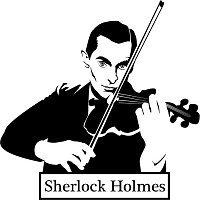 Fanart: Holmes mit seiner Stradivari