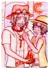 ace and luffy - stop crying