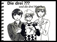 Fanart: Die drei Fragezeichen und die drei Weisen!