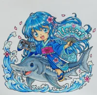 Fanart: Itzecon Maskottchen- Nami & Bob