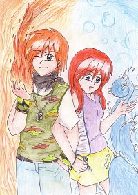 Fanart: the Twins - Feuer und Wasser