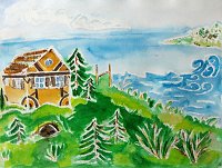 Fanart: Haus am Meer