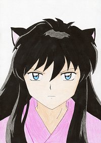 Fanart: kagome als Halbdämon