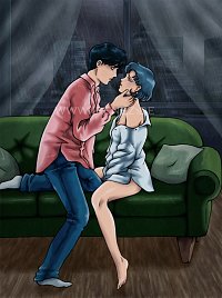 Fanart: Sailor Moon: Rainy Day