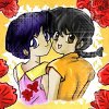 Ranma und Akane (Outlines by Gine)