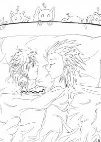 Fanart: Akuroku ~ Bedeutung einer Seele (Outlines)