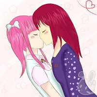 Fanart: Another Kiss (Hanni x Kasumi)