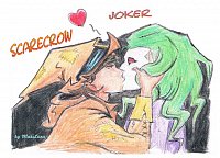 Fanart: Scarecrow*kiss*Joker