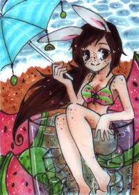 Fanart: 012 - Watermelon Iced Tea