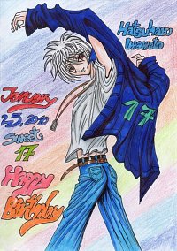 Fanart: Titel des Fanarts: Happy Birthday Haru-chan x3