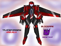 Fanart: Bloodfire (Transformers Armada Style)