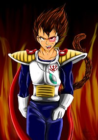 Fanart: Dark Vegeta