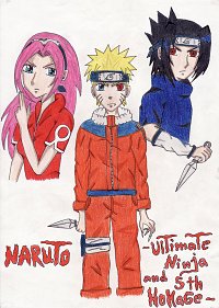 Fanart: Naruto Trio