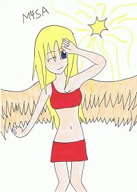 Fanart: The Legend of the Winged Race -Misa- (Beschreibung)