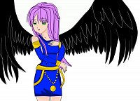 Fanart: The Legend of the Winged Race ~Noriko~ (COM-Color)