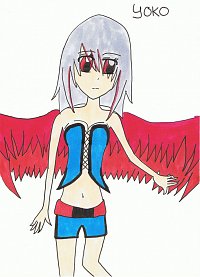 Fanart: The Legend of the Winged Race -Yoko- (Beschreibung)