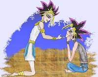 Fanart: Yugi und Atemu