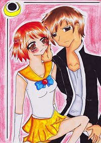 Fanart: Shiya & Kisho || Sailor Moon - 200 Future Cover