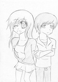 Fanart: Hana und Daiki || #einBlickindieZukunftSnG