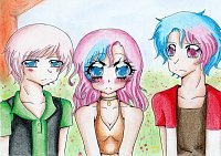 Fanart: Daiki, Hotaru & Akira || #einBlickindieZukunftSnG