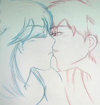 Fanart: A little Kiss [MangaAdvanceShipping]