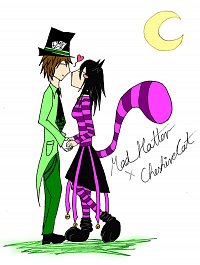 Fanart: CheshireCat_x_MadHatter