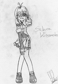 Fanart: Sakura á la SakuraTao ^^