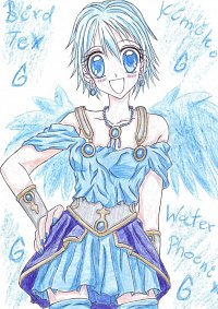 Fanart: ~Kindererinnerung: Birdtex, Kimiko, the Water Phoenix~